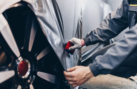 東広島市周辺の方からご依頼を承りキズに鈑金塗装をご提供しております