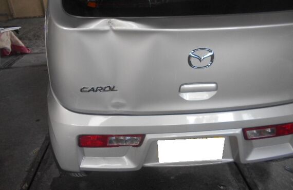 広島市安佐南区より御来店ｷｬﾛﾙ中古リヤーゲート取替